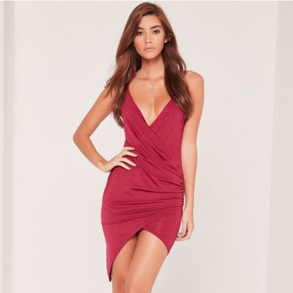 Misguided Wrap dress